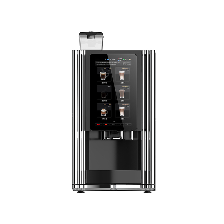 Mini máquina expendedora de café popular en Europa Micron para edificio de oficinas